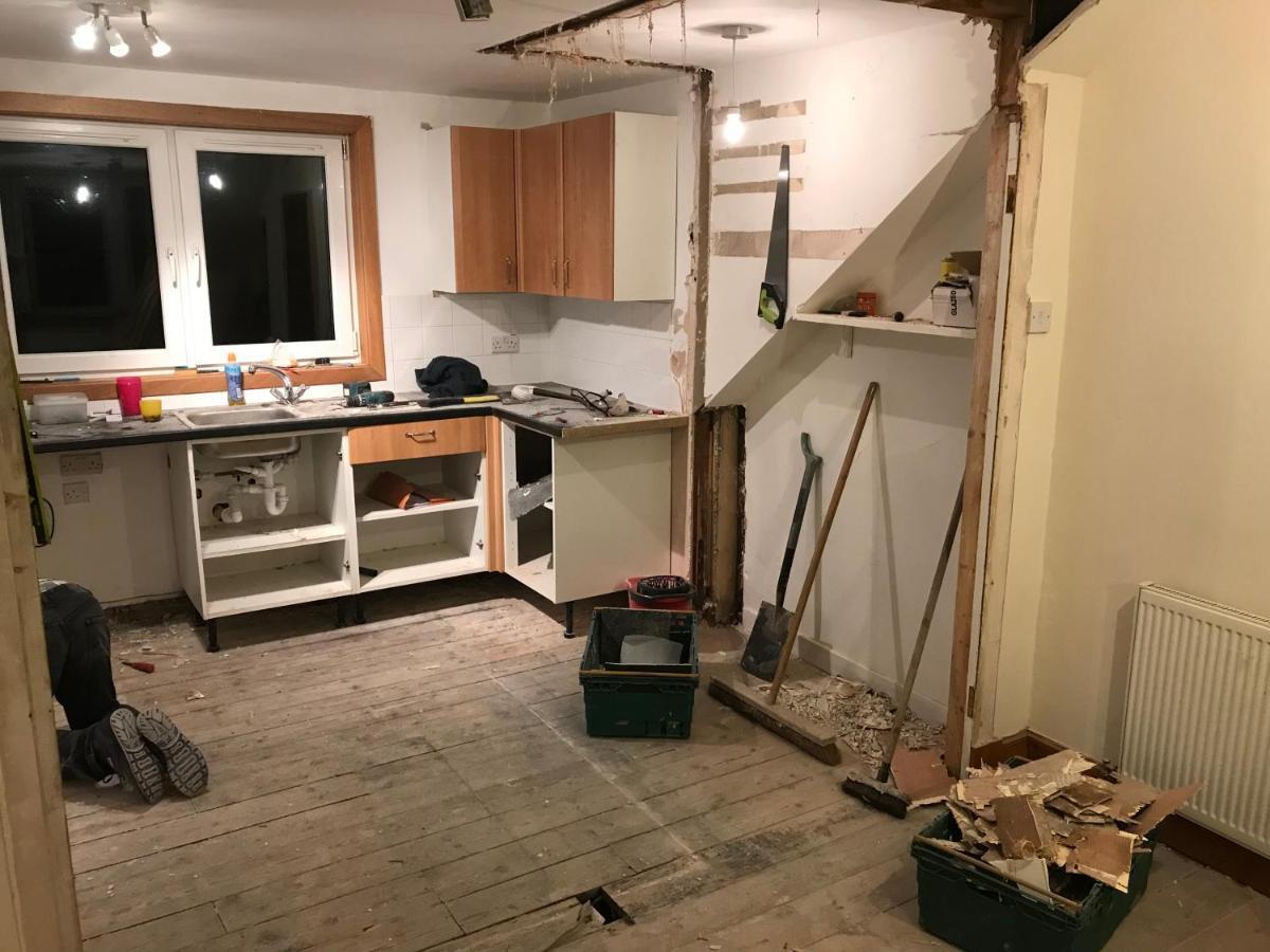 “A Wee Pad In Dunfermline” Appartement Buitenkant foto
