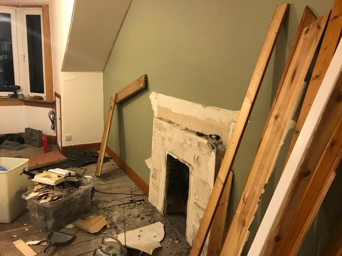 “A Wee Pad In Dunfermline” Appartement Buitenkant foto